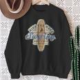 ロングボードサーフボードサーフィンサーファーレトロヴィンテージカリフォルニアusa 長袖tシャツ スウェットシャツ 年配の女性への贈り物