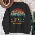 ヴィンテージ 1976 バースデー 50年限定品 スウェットシャツ 年配の女性への贈り物