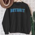 ヴィンテージデトロイトメンズデトロイトレディースレトロブルーtシャツ デトロイト スウェットシャツ 年配の女性への贈り物