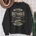 ヴィンテージ還暦伝説 1966年10月 60歳の贈り物 長袖tシャツ スウェットシャツ 年配の女性への贈り物