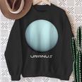 天王星tシャツ 天文学や宇宙愛好家へのギフトに最適 スウェットシャツ 年配の女性への贈り物