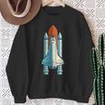 宇宙飛行士 スペースクラフト 宇宙旅行 スペースシャトル スウェットシャツ 年配の女性への贈り物