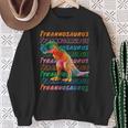 恐竜 Tyrannosaurus ティラノサウルス スウェットシャツ 年配の女性への贈り物