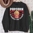 映画と日付の夜のギフトのためのおかしいポップコーンのtシャツ スウェットシャツ 年配の女性への贈り物