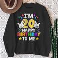 私は20歳です。お誕生日おめでとう、面白い20歳の誕生日 スウェットシャツ 年配の女性への贈り物