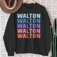 面白いギフト名 Walton 名前入り スウェットシャツ 年配の女性への贈り物