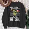 面白いピックルボールtシャツ It's Kind Of A Big Dill パドルボール スウェットシャツ 年配の女性への贈り物