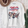 250年の独立記念日 愛国心が強い250周年 アメリカ スウェットシャツ 年配の女性への贈り物