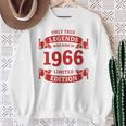 60歳の誕生日 還暦 真のレジェンドは1966年生まれ 長袖tシャツ スウェットシャツ 年配の女性への贈り物