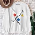 Bauhausムーブメントtシャツ、1923年建築作品。 スウェットシャツ 年配の女性への贈り物