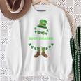 Im The Book Dragon Leprechaun St Patricks Day Sweatshirt Gifts for Old Women