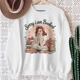 My Weekend Is Booked Reading Read Books Reader Nerd Sweatshirt Gifts for Old Women