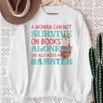 Cute Hamster Reading Book A Woman Can Not Survive On Books Raglan Baseball Tee Sweatshirt Gifts for Old Women Cute Hamster Reading Book A Woman Can Not Survive On Books Raglan Baseball Tee Sweatshirt Gifts for Old Women