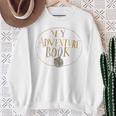 Disney Pixar Up My Adventure Book Comfort Colors Crop Top Sweatshirt Gifts for Old Women
