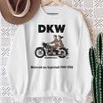 Dkw バイク 1930年代デザイン ビンテージバイク 長袖tシャツ スウェットシャツ 年配の女性への贈り物