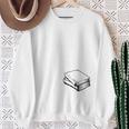 Golden Retriever Easily Distracted By Books And Dogs Premium Tri-Blend Sweatshirt Gifts for Old Women