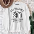 Guest List 30th Birthday 1990 Guest Book In Shirt Font Sweatshirt Gifts for Old Women