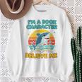 I'm a Book Character Costumes For Kids Storybook Character Premium Tri-Blend Sweatshirt Gifts for Old Women