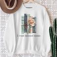 I Read Banned Books Banned Books Lovers Sweatshirt Gifts for Old Women