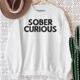Sober Curious Lifestyle スウェットシャツ 年配の女性への贈り物