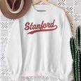 Stanford California Ca ビンテージスポーツグラフィック スウェットシャツ 年配の女性への贈り物
