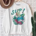 Sup サーフィン スタンドアップ パドル タートル パドリング サブボードup スウェットシャツ 年配の女性への贈り物