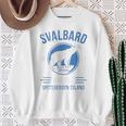Svalbardpitzbergen ホッキョクグマ ロングイヤービーン ノルウェー ホッキョクグマ スウェットシャツ 年配の女性への贈り物