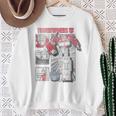 Transformers Optimus Prime Vintage Comic Book Style Panels Sweatshirt Gifts for Old Women