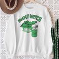かわいいワニのクロコダイルグラフィックジャングルtシャツtシャツ スウェットシャツ 年配の女性への贈り物