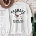 サグアロツーソン アリゾナ国立公園 ロードランナー お土産 長袖tシャツ スウェットシャツ 年配の女性への贈り物