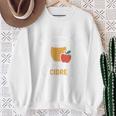 フランスのj'peux Pas J'ai Cidre Cider Lovers スウェットシャツ 年配の女性への贈り物