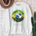 ブラジル選手 スポーツ ヴィンテージ 男性 ブラジル ブラジル スウェットシャツ 年配の女性への贈り物