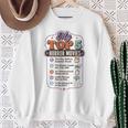 ホラー映画 教師 ユーモア 学校 映画 パロディ トップ5 長袖tシャツ スウェットシャツ 年配の女性への贈り物