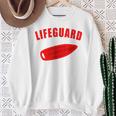 水泳 ライフガード レディース メンズ 水泳 楽しい スウェットシャツ 年配の女性への贈り物