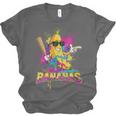 Baseball Banana Splatter Sports Kids Teens Unisex Jersey T-Shirt