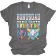 Baseball Ice Cream Drip Bonus Dad Of The Birthday Boy Unisex Jersey T-Shirt