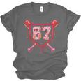 Baseball Ice Cream Drip Number 67 Meme Valentine Couple Love Unisex Jersey T-Shirt Baseball Ice Cream Drip Number 67 Meme Valentine Couple Love Unisex Jersey T-Shirt