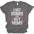 Baseball Joke Tee I Hit Bombs For Hot Moms Player Pitcher Unisex Jersey T-Shirt Baseball Joke Tee I Hit Bombs For Hot Moms Player Pitcher Unisex Jersey T-Shirt