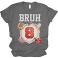 Bruh I'm 8 Baseball 8th Birthday Sports 8 Year Old Boy Unisex Jersey T-Shirt Bruh I'm 8 Baseball 8th Birthday Sports 8 Year Old Boy Unisex Jersey T-Shirt