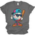 Cool Baseball Drip For Boys Ice Cream Drip Baseball Kids Unisex Jersey T-Shirt Cool Baseball Drip For Boys Ice Cream Drip Baseball Kids Unisex Jersey T-Shirt