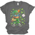 Leprechaun Playing Baseball Happy St Patricks Day Men Boys Unisex Jersey T-Shirt Leprechaun Playing Baseball Happy St Patricks Day Men Boys Unisex Jersey T-Shirt