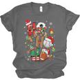 Santa Baseball Football Soccer Pajamas Ho Ho Christmas Xmas Unisex Jersey T-Shirt Santa Baseball Football Soccer Pajamas Ho Ho Christmas Xmas Unisex Jersey T-Shirt