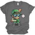 St Patricks Day Leprechaun Baseball Saint Paddys Boys Men Unisex Jersey T-Shirt St Patricks Day Leprechaun Baseball Saint Paddys Boys Men Unisex Jersey T-Shirt