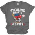 Stealing Hearts & Bases Valentine’s Day Baseball Love Unisex Jersey T-Shirt Stealing Hearts & Bases Valentine’s Day Baseball Love Unisex Jersey T-Shirt