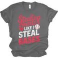 Stealing Hearts Like I Steal Bases Cute Baseball Valentine Unisex Jersey T-Shirt Stealing Hearts Like I Steal Bases Cute Baseball Valentine Unisex Jersey T-Shirt