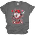 Valentines Baseball Toddler Boys Kids Dabbing Baseball Drip Unisex Jersey T-Shirt