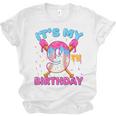 9th Birthday Baseball 9 Year Old Ice Cream Drip Boy Baseball Premium Tri-Blend Unisex Jersey T-Shirt