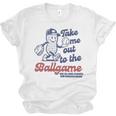 Take Me Out To The Ball Game Retro Peanuts Baseball Sports Unisex Jersey T-Shirt Take Me Out To The Ball Game Retro Peanuts Baseball Sports Unisex Jersey T-Shirt