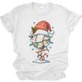 Baseball Christmas Ball Hat Snow Winter Premium Tri-Blend Unisex Jersey T-Shirt