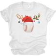Baseball Christmas Reindeer Santa Hat Sports Player Xmas Unisex Jersey T-Shirt Baseball Christmas Reindeer Santa Hat Sports Player Xmas Unisex Jersey T-Shirt